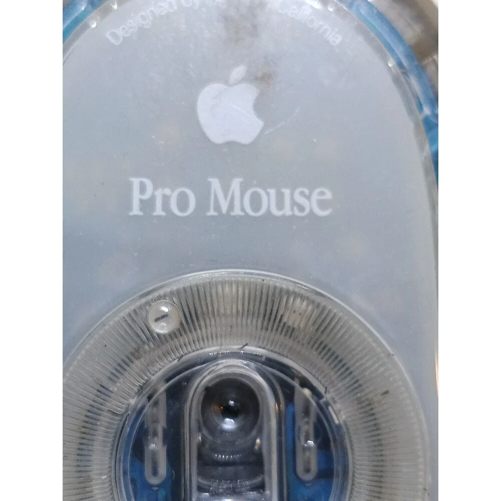 Apple Pro Mouse M5769 Clear White USB Wired Optical (UN-tested)